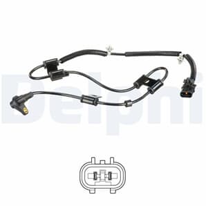 Delphi ABS-Sensor vorne links Kia Rio