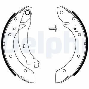 Delphi Bremsbacken hinten Citroen Berlingo Xsara Peugeot 405 Partner