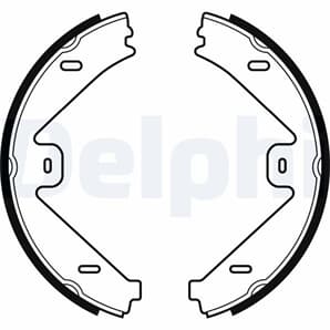 Delphi Bremsbacken hinten Mercedes B-Klasse C-Klasse Cls E-Klasse Glk-Klasse