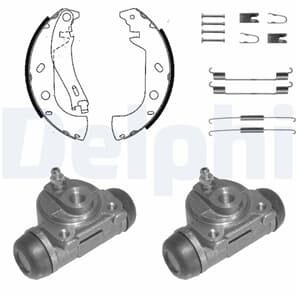 Delphi Bremsbacken hinten Fiat Marea Multipla Palio