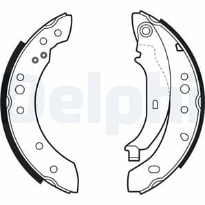 Delphi Bremsbacken hinten Renault Clio Thalia Twingo