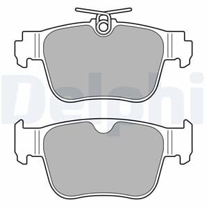 Delphi Bremsbeläge hinten Audi CUPRA Seat Skoda VW