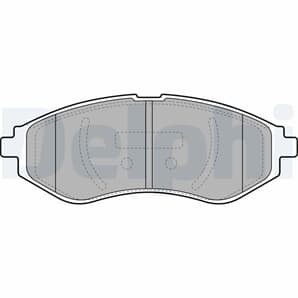 Delphi Bremsbeläge vorne Chevrolet Aveo Daewoo Kalos