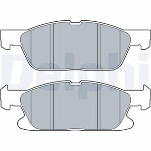 Delphi Bremsbeläge vorne Ford Galaxy S-Max