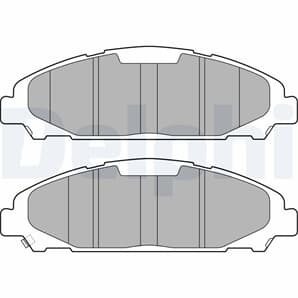 Delphi Bremsbeläge vorne Ford Mustang