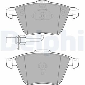 Delphi Bremsbeläge vorne Audi Seat Skoda VW