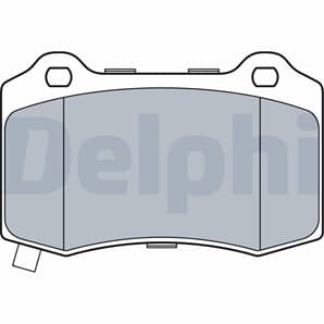 Delphi Bremsbeläge hinten Jeep Grand Cherokee