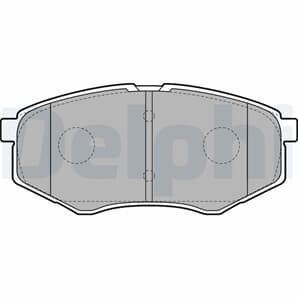 Delphi Bremsbeläge vorne Hyundai Ix20 Sonata Kia Soul