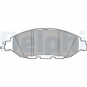 Delphi Bremsbeläge vorne Nissan Pathfinder