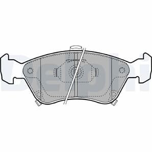 Delphi Bremsbeläge vorne Toyota Avensis