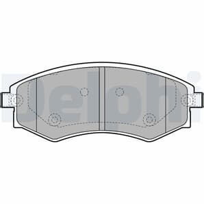 Delphi Bremsbeläge vorne Daewoo Rexton Ssangyong Rexton