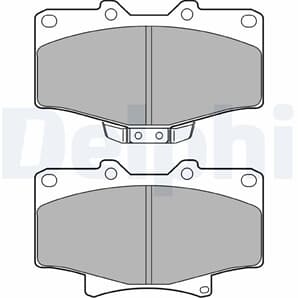 Delphi Bremsbeläge vorne Toyota 4