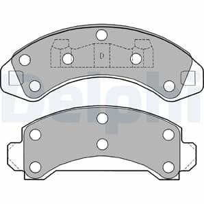 Delphi Bremsbeläge vorne Ford Aerostar Explorer