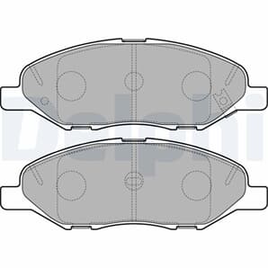 Delphi Bremsbeläge vorne Nissan Micra Note Tiida