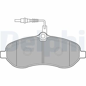 Delphi Bremsbeläge vorne Citroen Fiat Peugeot Toyota