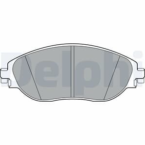 Delphi Bremsbeläge vorne Audi Q3 VW Arteon Golf Passat Tiguan