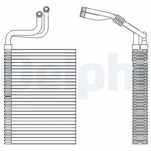 Delphi Verdampfer für Klimaanlage