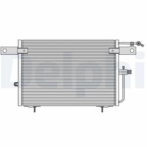 Delphi Klimakondensator Audi 100 A6