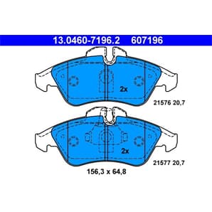 ATE Bremsbeläge vorne Mercedes Sprinter V-Klasse Vito VW Lt