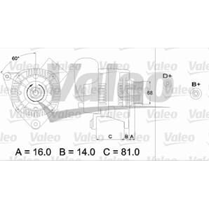 Valeo Lichtmaschine Audi A4