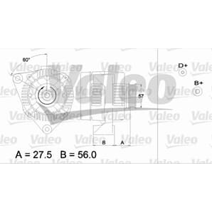 Valeo Generator Alfa Romeo 145 146