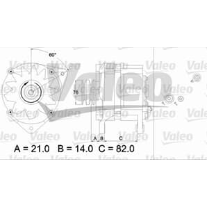 Valeo Generator Ford Granada Scorpio Sierra