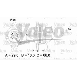 Valeo Generator Mazda 626