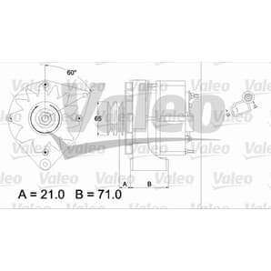 Valeo Lichtmaschine Volvo 240 740 940