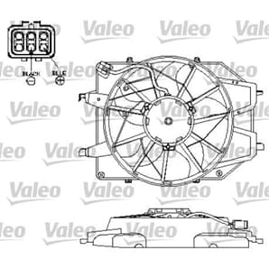Valeo Motor für Kühlerlüfter Ford Focus
