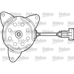 Valeo Motor für Kühlerlüfter Rover 400 45