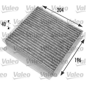 Valeo Innenraumfilter Smart Cabrio City-Coupe Crossblade Fortwo