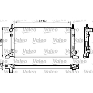 Valeo Motorkühler Ford Escort Orion