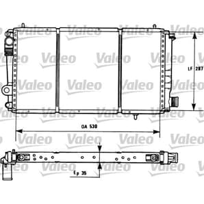 Valeo Motorkühler Citroen C15