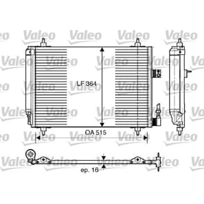 Valeo Klimakondensator