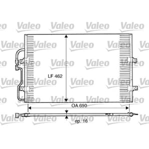 Valeo Klimakondensator