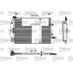 Valeo Klimakondensator Renault Clio Modus