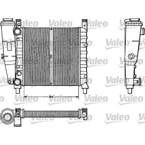 Valeo Motorkühler Fiat Uno
