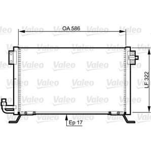 Valeo Klimakondensator