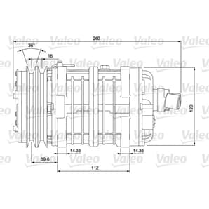 Valeo Klimakompressor