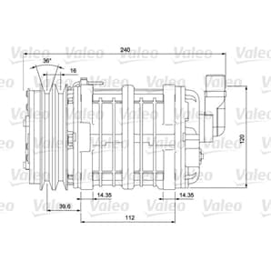 Valeo Klimakompressor