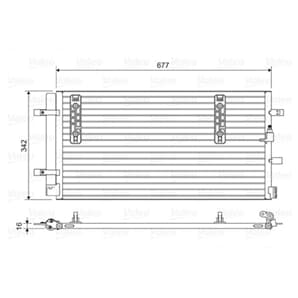 Valeo Klimakondensator Audi A4 A5 Q5