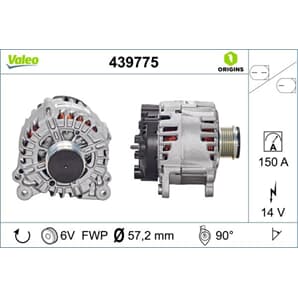 Valeo Generator Audi A4 A5 Q5