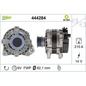 Valeo Lichtmaschine Volvo S60 S80 S90 V40 V60 V70 V90 Xc40 Xc60 Xc90