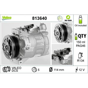 Valeo Klimakompressor Ford Mondeo S-Max Volvo S60 S80 V70 Xc60 Xc70