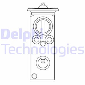 Delphi Expansionsventil Mercedes Gl-Klasse Gle Gls M-Klasse