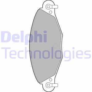 Delphi Bremsbeläge vorne Citroen C5