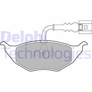 Delphi Bremsbeläge vorne Audi A2 VW Lupo