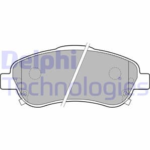Delphi Bremsbeläge vorne Toyota Avensis Corolla