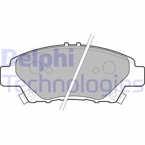 Delphi Bremsbeläge vorne Honda City Civic Cr-Z Insight Jazz