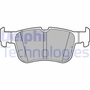 Delphi Bremsbeläge hinten Ford Edge Ford Galaxy Mondeo S-Max